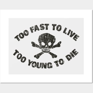 Too Fast To Live, Too Young To Die 1972 Posters and Art